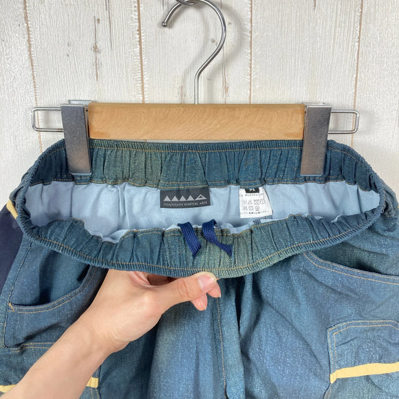 【Men's M ネイビー系】 Mountain Martial Arts | Mma ( マウンテンマーシャルアーツ ) セブンポケット ランパンツ ショートレングス 7pocket Run Pants Shorty Denim 入手困難 ポリエステル ウェア ボ