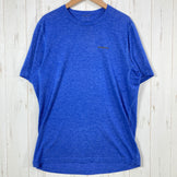 【Men's M ブルー系】 Patagonia ( パタゴニア ) キャプリーン ショートスリーブ ティー Capilene Short Sleeve Tee ウェア トップス インナー シャツ ショートスリーブTシャツ クルーネック 化繊 z00054261