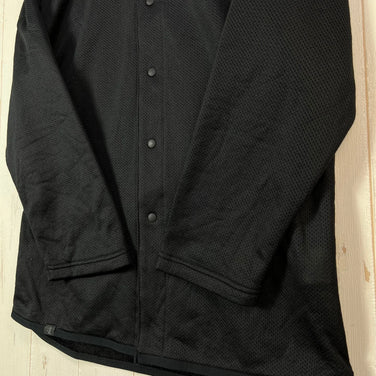 [Unisex S Black] Shinogi By Axesquin (Ryo By Axesquin) Shinogi Haorimono Octa Polyester Outerwear Fleece Jacket Teijin Octa