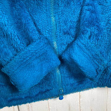 Mammut Thermal Pro Globalin 女款抓绒外套，小号，蓝色。聚酯纤维抓绒面料。采用 Polartec Thermal Pro 保暖科技。(z00054203)