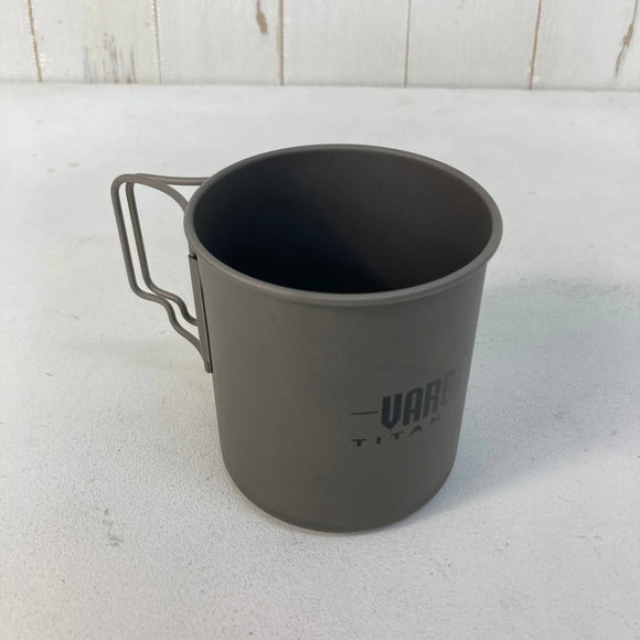 【OneSize グレー系】 Vargo ( ヴァーゴ ) チタニウム トラベルマグ 450 Titanium 450 Travel Mug シングルウォール フォールディングハンドル チタン クックウェア クッカー コッフェル z00060814  クッカー コ