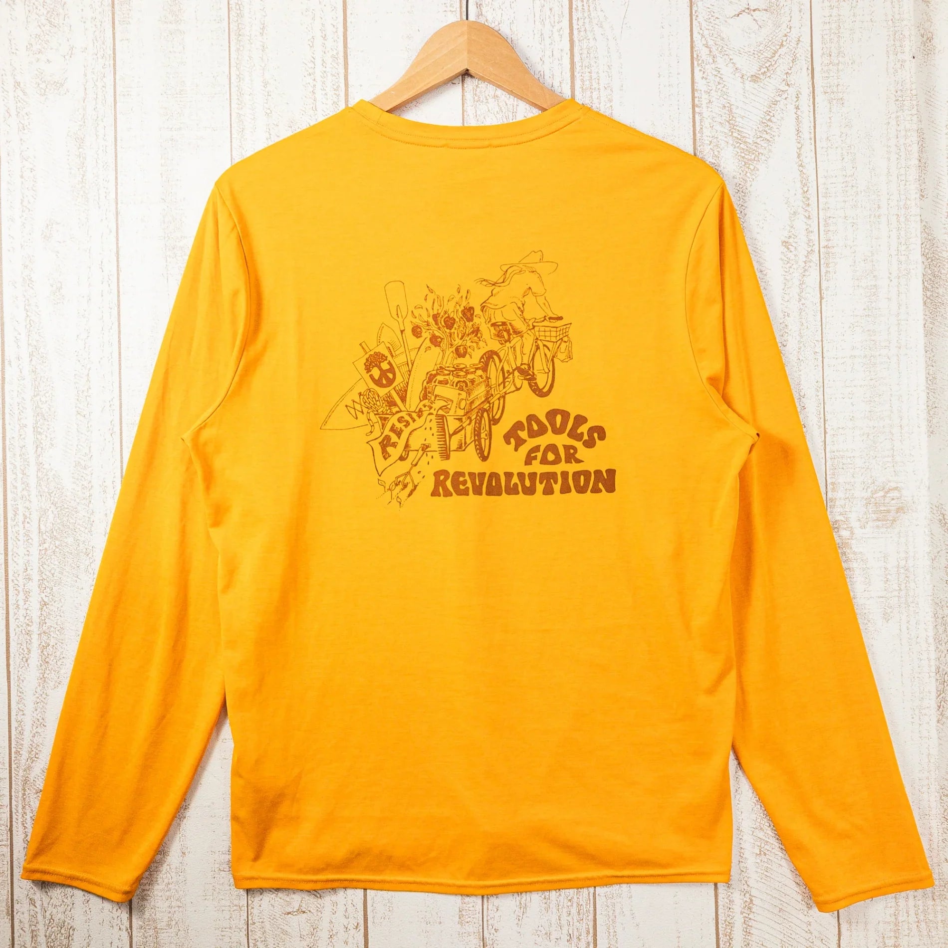 【Men's S オレンジ系】 2020 Patagonia ( パタゴニア ) ロングスリーブ キャプリーン クール デイリー グラフィック シャツ TRMX ポリエステル ウェア トップス インナー シャツ ロングスリーブTシャツ クルーネック 化繊 z0005 - 【公式】2ndGEAR（セカンドギア）Webショップ【登山用品・アウトドア用品専門 買取販売店】