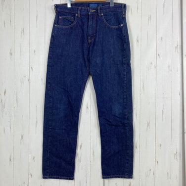 【Men's 31-32 ネイビー系】 2016 Patagonia ( パタゴニア ) フランネル ラインド フィット ジーンズ Flannel Lined Straight Fit Jeans オーガニックコットン ウェア ボトムス ロングパンツ コットン z00059