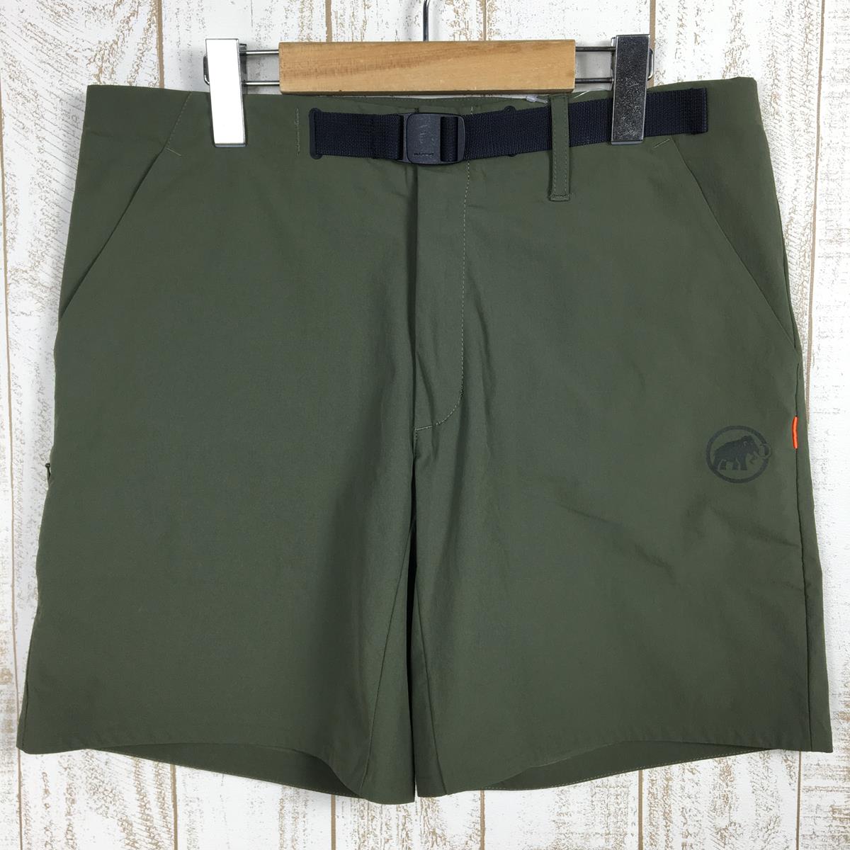 [Women's L Green] Mammut Trekkers 2.0 Shorts Asian Fit Trekkers 2.0 Shorts Af Softshell 1023-00480 Women's Softshell Shorts Short Pants Bottoms U