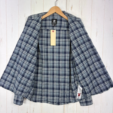 【Men's S ネイビー系】 Mammut ( マムート ) トロバット サマー ロングスリーブ シャツ アジアンフィット Trovat Summer Longsleeve Shirt AF Men ヘンプ混 オーガニックコットン Regular Fit ヘンプ