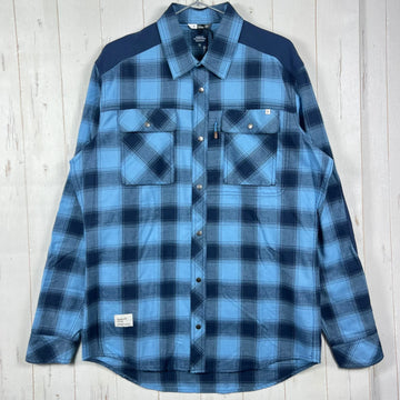 【Men's M ブルー系】 Norrona ( ノローナ ) スヴァールバル フランネル シャツ メンズ Svalbard Flannel Shirt M's 2404-19 2003 HERITAAE BLUE/INDIGO NIGHT z00056104 2