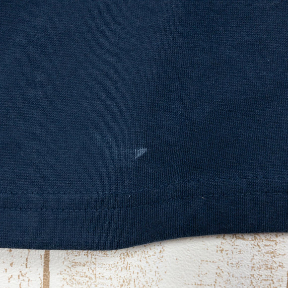 【Men's M ネイビー系】 The North Face ( ザ・ノースフェイス ) ショートスリーブ スクエアロゴ ティーシャツ ポリエステル NT31957 Asian Men's 化繊 ショートスリーブTシャツ クルーネック インナー シャツ トップス - 【公式】2ndGEAR（セカンドギア）Webショップ【登山用品・アウトドア用品専門 買取販売店】