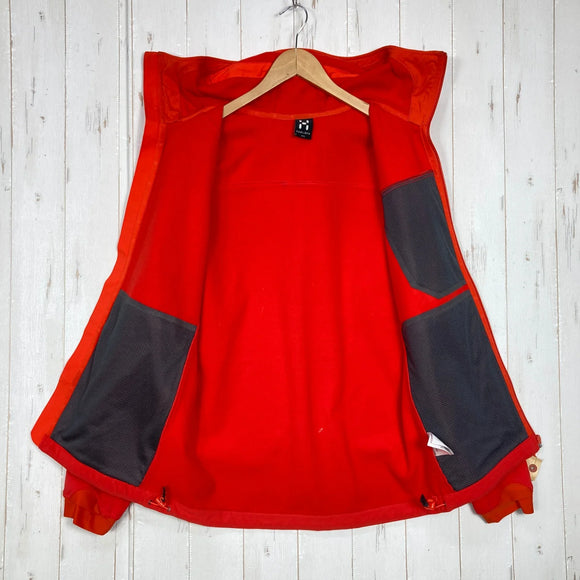 【Men's S レッド系】 Haglofs ( ホグロフス ) ゲッコー フード Gecko Hood ナイロン ウェア トップス アウター ジャケット ソフトシェル z00060381  ソフトシェル アウター ジャケット トップス ウェア