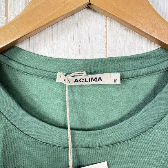 【Men's M グリーン系】 Aclima ( アクリマ ) ライトウール クラシック ティー LightWool Classic Tee 106817 362 DARK IVY z00055903 362 DARK IVY ウール ショートスリーブTシャツ クル