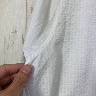 【Men's S ホワイト系】 Montbell ( モンベル ) WIC.ドライタッチ ロングスリーブシャツ Men's WIC. Dry-Touch Long Sleeve Shirt Men's ボタンダウン UVカット ポリエステル ウェア トップス インナ