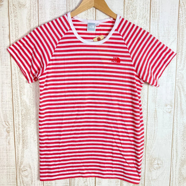 【Women's L ピンク系】 The North Face ( ザ・ノースフェイス ) ショートスリーブ サンセットボーダー S/S SUNSET BORDER ポリプロピレン ウェア トップス インナー シャツ ショートスリーブTシャツ クルーネック 化繊 z0 - 【公式】2ndGEAR（セカンドギア）Webショップ【登山用品・アウトドア用品専門 買取販売店】