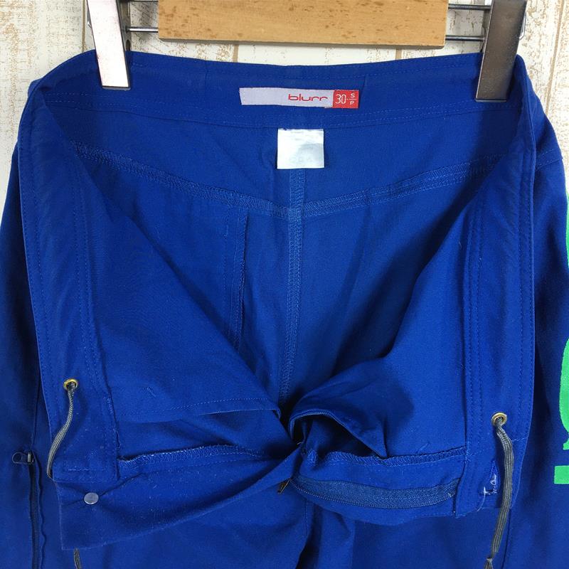 【Men's S ブルー系】 Blurr ( ブラー ) ストレッチ クライミング ショーツ Stretch Climbing Shorts クライミングパンツ ブランド消滅 入手困難 International Men's  化繊 ショーツ ショートパンツ ボト