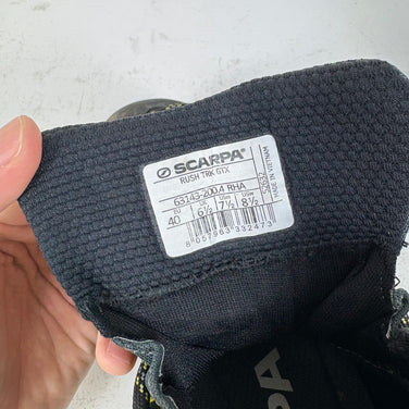 【Men's 25.5cm ブラック系】 Scarpa ( スカルパ ) ラッシュ トレック ゴアテックス Rush TRK GTX GORE-TEX / PRESA TRK-01 / DST TPUフレーム フットウェア トレッキングブーツ z00060772  トレッキン