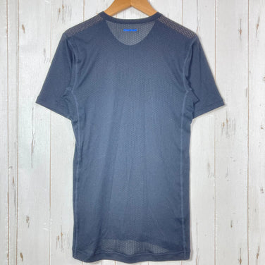 [Men's M Black] Finetrack Drylayer Basic T Polyester Wear Top Inner Shirt Short Sleeve T-shirt Crew Neck Synthetic Fiber z00057544 Synthetic Fiber Short Sleeve T-shirt Crew Neck