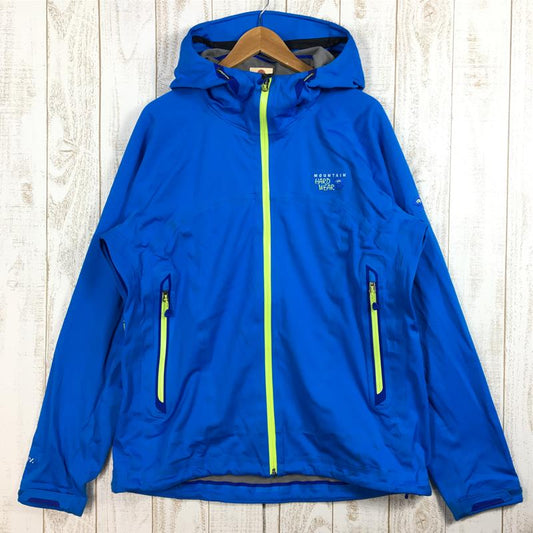 【Men's XL ブルー系】 Mountain Hardwear ( マウンテンハードウェア ) トリニティ ジャケット Trinity Jacket ドライqコア 防水 ソフトシェル フーディ OM4501 Men's  ソフトシェル アウター ジャケット トッ