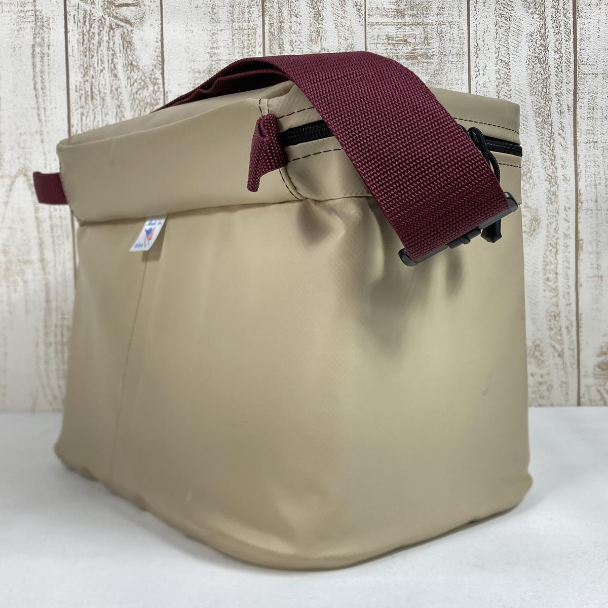 [OneSize 米色] Snowpeak Soft Cooler 18 Soft Cooler 18 冷藏袋冷藏箱美国制造 FP-118 冷藏箱保温箱炊具