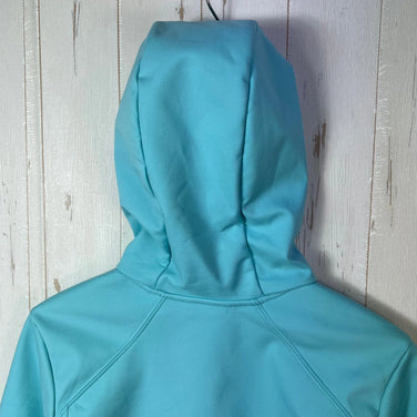 Jackwolfskin Storm Lock Softshell Jacket, Women's Medium, Blue, Polyester, Top, Outerwear, Softshell Jacket, z000547