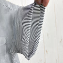 【Women's S グレー系】 Ridge Mountain Gear ( リッジマウンテンギア ) ベーシック ショートスリーブ シャツ ストライプ Basic Short Sleeve Shirt Stripe  Grey × White z00055799 G-8