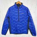 【Men's S ブルー系】 Peak Performance ( ピークパフォーマンス ) ヘリウム ハーフジップ ダウンジャケット Helium Harf Zip Down Jacket ダウン ウェア トップス アウター ジャケット ダウンインサレーション-1