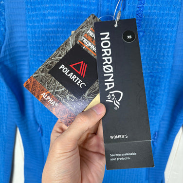 【Women's XS ブルー系】 Norrona ( ノローナ ) ロフォーテン アルファ120 ジップ フーディ ウィメンズ Lofoten Alpha120 Zip Hoodie W's 1055-17 CAMPANULA z00056091 CAMPANULA