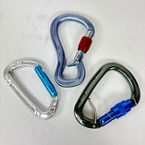 【OneSize ネイビー系】 Black Diamond ( ブラックダイヤモンド ) カラビナ3枚セット ロッククライミングギア z00057315  ロッククライミングギア