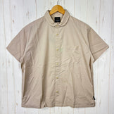 【Unisex XS ベージュ系】 Axesquin ( アクシーズクイン ) モディファイド ヘリウム ショートスリーブ シャツ modified Helium S/S Shirts 321063 LIGHT BEIGE z00055918 LIGHT BEIGE 化