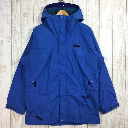 [Men's M Blue] Patagonia 1994 Guide Shell Mountain Parka Jacket Hoodie Snow Free Tag Heron Blue Hard to Find 85030 International Men's Heron Blue