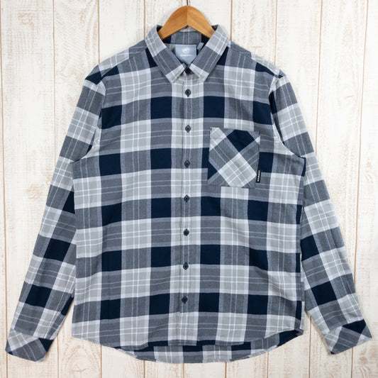 【Men's L ネイビー系】 Mammut ( マムート ) トロヴァット ロングスリーブ シャツ Trovat Longsleeve Shirt 1015-00700 Men's Granit / Marine コットン ロングスリーブシャツ インナー シャツ