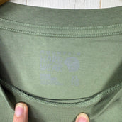 【Men's XL グリーン系】 Mountain Hardwear ( マウンテンハードウェア ) ハッピー トレイルズ ショートスリーブ Happy Trails Short Sleeve OM6911 022 z00056038 022 化繊 ショートスリーブT