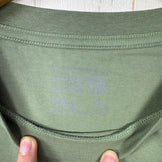 [Men's XL Green] Mountain Hardwear Happy Trails Short Sleeve OM6911 022 z00056038 022 Synthetic Short Sleeve T-Shirt