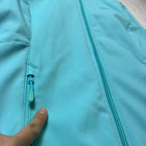 Jackwolfskin Storm Lock Softshell Jacket, Women's Medium, Blue, Polyester, Top, Outerwear, Softshell Jacket, z000547