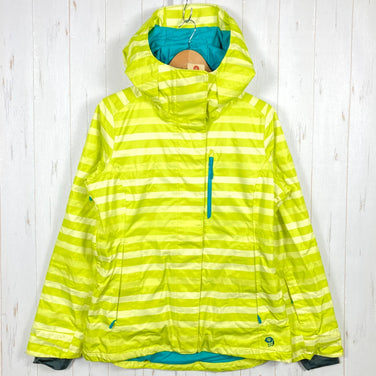 【Women's M グリーン系】 Mountain Hardwear ( マウンテンハードウェア ) バーンシー ジャケット Barnsie Jacket DRY.Q防水 × Thermal.Qインサレーション 化繊ダウン ウェア トップス アウター ジャケット ハー