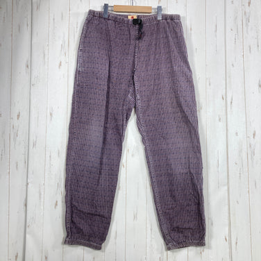 【Men's L パープル系】 1990s Gramicci ( グラミチ ) パターンド クライミングパンツ Patterned Climbing Pant 旧タグ 入手困難 ボックスロゴ コットン ウェア ボトムス ロングパンツ コットン z00061069