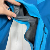 【Women's XS ブルー系】 Arcteryx ( アークテリクス ) スティングレイ ジャケット Stingray Jacket Cyan Blue ナイロン ウェア トップス アウター ジャケット レインシェル GORE-TEX ( ゴアテックス ) z000