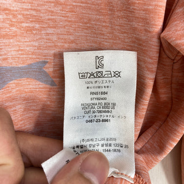 【Kid's S ピンク系】 2021 Patagonia ( パタゴニア ) キャプリーン クール デイリー カットソー LPME ポリエステル ウェア トップス インナー シャツ ショートスリーブTシャツ クルーネック 化繊 z00054034 LPME 化繊