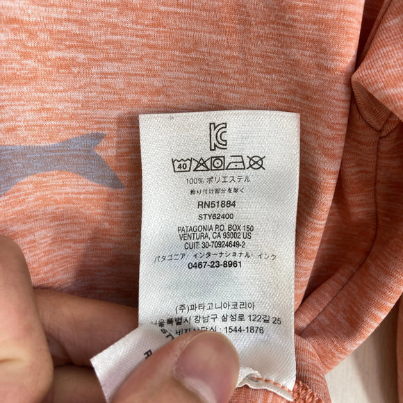 【Kid's S ピンク系】 2021 Patagonia ( パタゴニア ) キャプリーン クール デイリー カットソー LPME ポリエステル ウェア トップス インナー シャツ ショートスリーブTシャツ クルーネック 化繊 z00054034 LPME 化繊