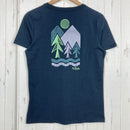 【Women's 10 ブラック系】 Rab ( ラブ ) トゥク ビスタ ティー Tuku Vista Tee QCC-17 Beluga z00058280 Beluga コットン ショートスリーブTシャツ クルーネック インナー シャツ トップス ウェア-2