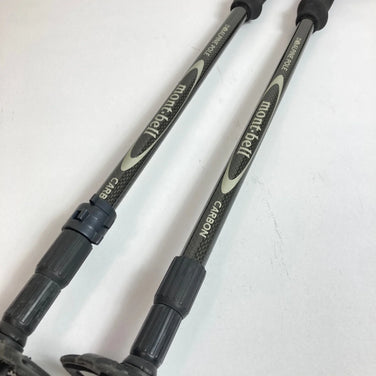 Montbell Alpine 碳纤维登山杖（2 件套）- 黑色（均码）- 碳纤维登山杖 (z00052895)