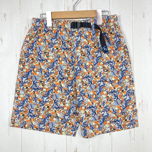 【Men's M オレンジ系】 Mountain Mania（マウンテンマニア） MM フラワー ショーツ MM Flower Short コットン ウェア ボトムス ショーツ ショートパンツ コットン z00055544  コットン ショーツ ショートパンツ ボト