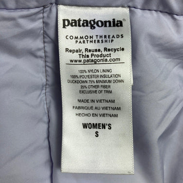 女士小号海军蓝 2015 Patagonia Bivy 羽绒服 RSTP 羽绒上衣外套夹克羽绒保暖 z00053488 RSTP 羽绒内衬
