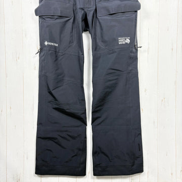 【Men's M ブラック系】 Mountain Hardwear ( マウンテンハードウェア ) バウンダリー リッジ ゴアテックス ビブ Boundary Ridge Gore-Tex Bib OM3590 009 z00056030 009 ハードシェル ロン - 0
