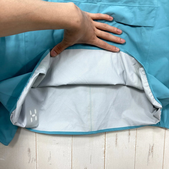【Women's S ブルー系】 Haglofs ( ホグロフス ) スパルブ プルーフ アノラック Sparv Proof Anorak ポリエステル ウェア トップス アウター ジャケット レインシェル z00058027  レインシェル アウター ジャケット ト