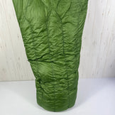 [Regular Green] Warbonnet Outdoors Diamondback TopQuilt, a hard-to-find, sewn-together footbox down sleeping system.