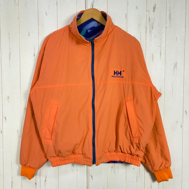 【Men's L ネイビー系】 Helly Hansen ( ヘリーハンセン ) リバーシブル フリース ジャケット Reversible fleece jacket 旧タグ 生産終了モデル 入手困難 ナイロン ウェア トップス アウター ジャケット フリース z0