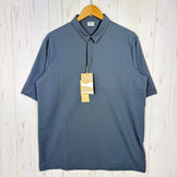 [Men's M Gray Series] Houdini Men's Cosmo Shirt M's Cosmo Shirt 238724 Thunder Gray z00058241 Thunder Gray Synthetic Short Sleeve Shirt Inner Shirt Top