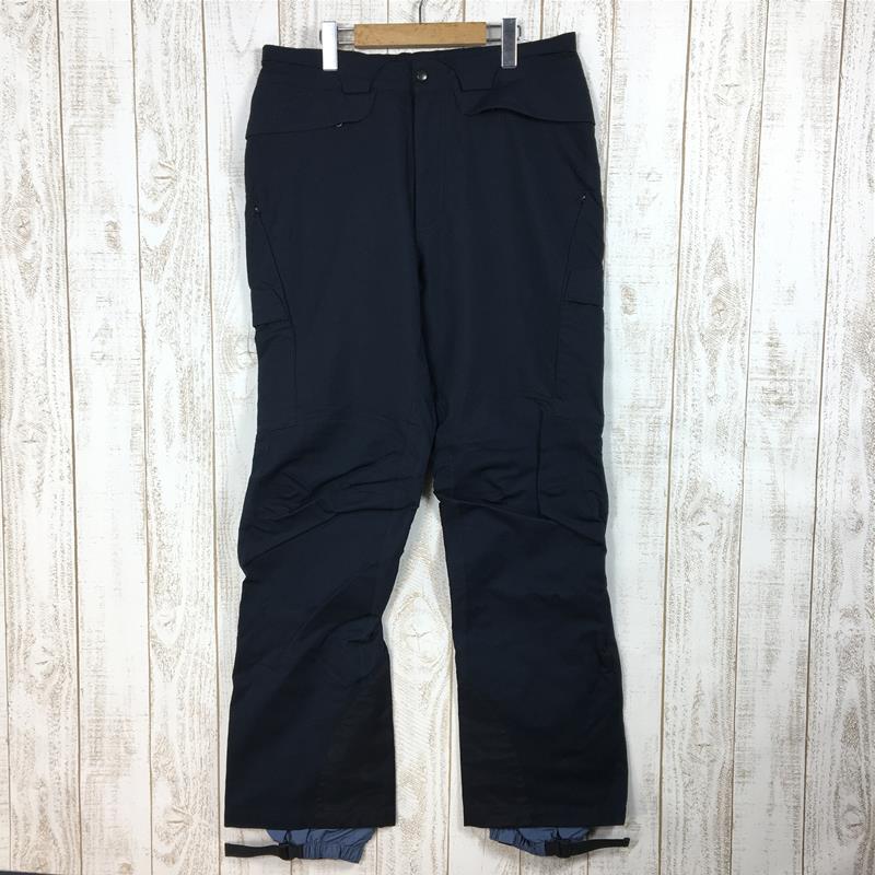 [Men's 34-Long Black] Patagonia Powderkeg Pants Long Hardshell Ski Pants 29575 International Men's BLK Black Hardshell Long