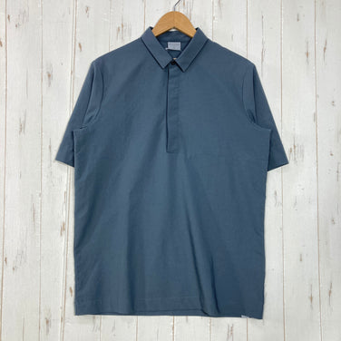 【Men's XS グレー系】 Houdini ( フーディニ ) コスモ シャツ Cosmo Shirt ポリエステル ウェア トップス インナー シャツ ショートスリーブシャツ 化繊 z00059891  化繊 ショートスリーブシャツ インナー シャツ トップス