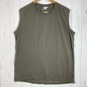 【Unisex XL グリーン系】 Bring ( ブリング ) ドライコットニー スリーブレス Tシャツ DRYCOTTONY Sleeveless T-shirt Khaki ポリエステル ウェア トップス インナー シャツ タンクトップ ノースリーブシャツ z00