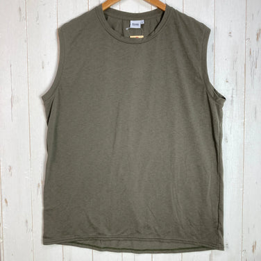 Bring DRYCOTTONY Sleeveless T-shirt, Unisex, XL, Green, Khaki, Polyester, Top, Undershirt, Tank Top, Sleeveless Shirt, z00