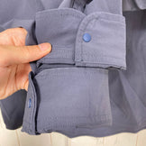 【Unisex 3 ネイビー系】 Axesquin Elements ( アクシーズクインエレメンツ ) ソフトシェル の ショート カラー シャツ Soft Shell Short Collar Shirt ナイロン ウェア トップス インナー シャツ ロングスリー